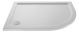 Slip Resistant Offset Quadrant Shower Tray RH 1000 x 800mm - Hudson Reed NSR109 European White, White colour ,image 1