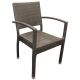 RA Ascot 850 x 550 Rattan Arm Chair - Neutral Brown