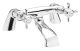 Bath Filler - Nuie I328X Chrome, Chrome colour ,image 1