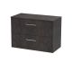 800mm Wall Hung 2 Drawer Vanity & Worktop - Hudson Reed JNU2626W Brown, Brown colour ,image 1