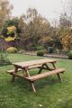 Churnet Valley Wooden Picnic Table 1800mm