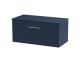 800mm Wall Hung Single Drawer Vanity & Worktop - Hudson Reed JNU2925W Blue, Blue colour ,image 1