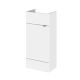 400mm Vanity Unit - Compact - Hudson Reed OFF103 Gloss White, White colour ,image 1