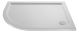 Slip Resistant Offset Quadrant Shower Tray LH 1200 x 800mm - Hudson Reed NSR112 European White, White colour ,image 1