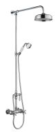 Traditional Thermostatic Shower Valve & Kit - Hudson Reed A3117 Chrome, Chrome & White colour ,image 1
