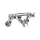 Wall Mounted Bath Filler - Hudson Reed BC403DXWM Chrome, Chrome colour ,image 1