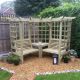 Clementine Corner Arbour By Churnet Valley, Wood colour ,image 1