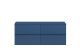 1200 Wall Hung 4 Drawer Unit & Worktop - Hudson Reed URB304W2 Blue, Blue colour ,image 1