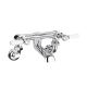 Wall Mounted Bath Filler - Hudson Reed BC303HLWM Chrome, Chrome colour ,image 1