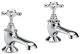 Bath Taps - Hudson Reed BC302HX Chrome, Chrome & White colour ,image 1