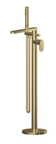 Freestanding Bath Shower Mixer with Kit - Nuie BIN821 Brushed Brass
