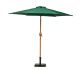 2.5M Green Crank And Tilt Parasol Woodlook Aluminium Pole, Green colour ,image 1