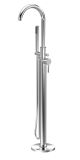 Tec Floor Standing Bath Shower Mixer - Nuie CLX321 Chrome