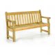 Darwin 1500mm Wooden Garden Bench - Neutral - FSC Mix Credit