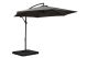 Grey 3M Standard Cantilever Powder Coated Parasol With Cross Stand, Grey colour ,image 1