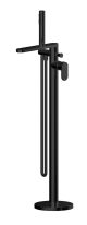 Freestanding Bath Shower Mixer with Kit - Nuie BIN421 Matt Black
