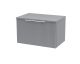600mm Wall Hung Single Drawer Vanity & Worktop - Hudson Reed DFF294W Grey, Grey colour ,image 1