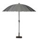 2.7M Grey Crank And Tilt Shanghai Parasol (38Mm Pole, 24 Ribs), Grey colour ,image 1