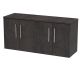 1200mm Wall Hung 4 Door Vanity & Worktop - Hudson Reed JNU2623W2 Brown, Brown colour ,image 1