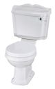 Close Coupled WC - Nuie CLG003 White, White colour ,image 1
