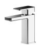 Mono Basin Mixer With Push Button Waste - Nuie WIN305 Chrome, Chrome colour ,image 1