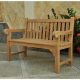 Quennsbury TK 2 Seat Wooden Garden Bench - Neutral
