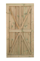 Featheredge Gate 1.8m Green