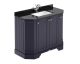 1000mm 4-Door Angled Unit & Marble Top 1TH - Hudson Reed LOF382 Twilight Blue, Blue colour ,image 1