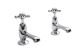 Basin Taps - Hudson Reed BC301DX Chrome, Chrome & White colour ,image 1