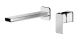 Wall Mounted 2 Tap Hole Basin Mixer - Nuie WIN381 Chrome, Chrome colour ,image 1