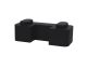 Black Wetroom Screen Support Foot - Hudson Reed WRSF007 Black, Black colour ,image 1