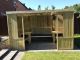 Riviera Enclosed Garden Room By Churnet Valley, Wood colour ,image 1