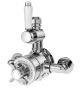 Twin exposed valve - Nuie SELTW01E Chrome, Chrome colour ,image 1
