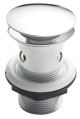 Push Button Basin Waste - Hudson Reed E328 Chrome, Chrome colour ,image 1