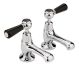 Basin Taps - Hudson Reed BC401DL Chrome, Black/Chrome colour ,image 1