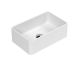 Rectangular Vessel - Hudson Reed NBV279 Matt White, White colour ,image 1