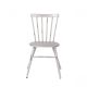 Pula 850 x 530 Metal Side Chair - Vintage White