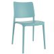 Joy-S Plastic Side Chair - Aqua Blue
