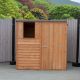 Overlap Pent 6 x 4 Single Door Shed