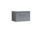 600mm Wall Hung 1 Drawer Vanity & Worktop - Nuie ARN2222W Grey, Grey colour ,image 1
