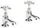 Basin Taps - Hudson Reed BC301HX Chrome, Chrome & White colour ,image 1