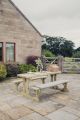 Churnet Valley Lunar Picnic Table 1500mm
