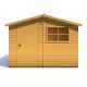 Wroxham 10 x 8 Single Door Loglap Shed - Style D