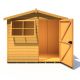 Wroxham 8 x 6 Single Door Shiplap Shed - Style C