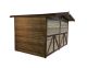 4M X 2.4M Standard Chalet By Churnet Valley, Wood colour ,image 1