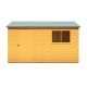 Lewis 12 x 8 Single Door Shiplap Shed - Reverse Style D