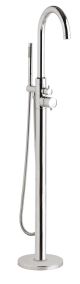 Floor Standing Bath Shower Mixer - Hudson Reed PN322 Chrome, Chrome colour ,image 1