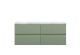1200mm Wall Hung 4-Drawer Unit & Laminate Worktop - Hudson Reed URB804LBG2 Green, Green colour ,image 1