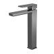 High-Rise Mono Basin Mixer (No Waste) - Nuie WIN770 Black, Black colour ,image 1