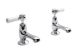 Basin Taps - Hudson Reed BC301DL Chrome, Chrome & White colour ,image 1